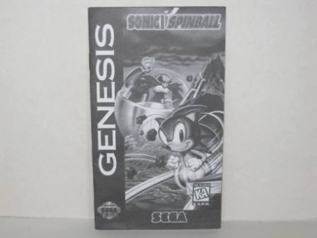 Sonic Spinball - Genesis Manual